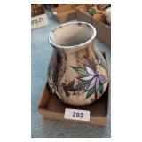 Navajo Vase w/ Hummingbird Design