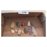 (12) Native American Artifacts / Arrowheads