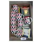 Coca-Cola Coffee Mugs, Coasters, +