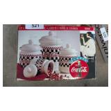 Coca-Cola Canister Set
