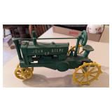Cast Iron John Deere Toy Tractor