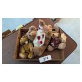 (3) Boyds Bears Plush & Boyds Bear Plate