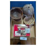 Sea Cow Scraper, Wooden Bowl, Souvenirs & Other