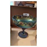 Carnival Glass Fruit Bowl -**