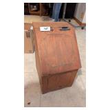 Wood Potato Bin