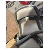 (2) Gray Plastic Boat Seats