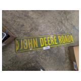 John Deere Road Sign - Metal