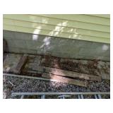Stepping Stones + Wood Pile