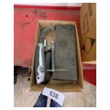 C-Clamp, Box Cutter, & Letter Stamps