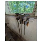 (3) Wood Clamps