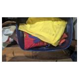 Tote w/ Lid & Life Jackets