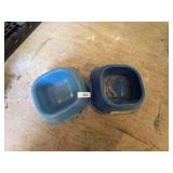 (2) Plastic Dog Bowls