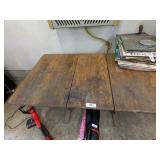 Wood Table - No Contents