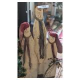 Wood Snowman Decor