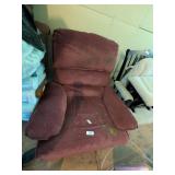 Burgundy Recliner