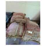(4) Pillows - Brown Tone