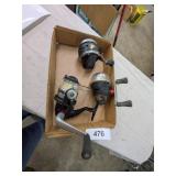 (3) Fishing Reels - Zebco & Other