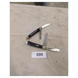 (2) Case Advertising Knives