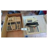 Sharp & Texas Instruments Adding Machine