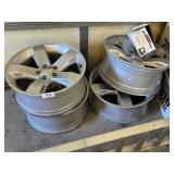 (4) Five Lug Dodge Rims - 18"