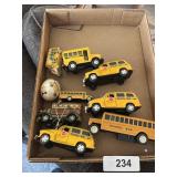 Assorted Toy School Buses
