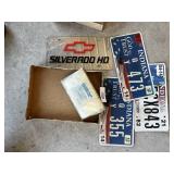 Chevy Silverado Vanity Plate &