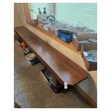 Wooden Bench - Approx 9ft. L