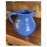 UHL 124 Blue Stoneware Pitcher