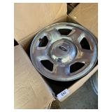 (4) Ford Six Lug Rims 17"