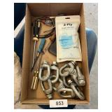 Assorted Tools & Anchor Bolts