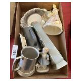 Figurines, Bourbon Bottle [No Lid] & Other