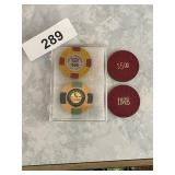 Souvenir Casino Tokens