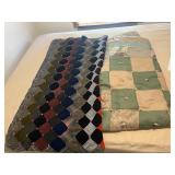 Tied Comforter & Tied Throw