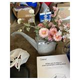 Galvanized Flower Decor