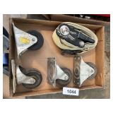 (4) Casters & A Ratchet Strap