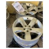 (4) Five Lug Dodge Rims - 18"