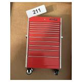 Toy Snap On Mechanics Box Bank w/ Some Tools