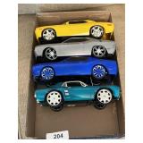 Assorted Plastic Cars