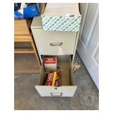 2 Drawer Filing Cabinet & Night Stand +