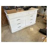 White Vintage Dresser w/ Mirror