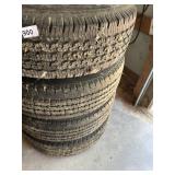 (4) Chevy Rims & Tires