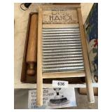 Washboard, Shoe Stretcher & Tamper