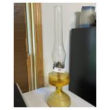 Oil Lamp w/ Tall Chimney