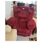 Burgundy Recliner