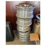 (5) Jeep Five Lug Rims 17"