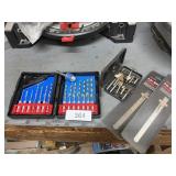 Router Bits, Drill Bits, 6" Steel Rule