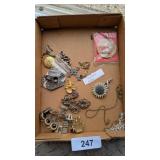 Avon Key Ring & Costume Jewelry