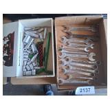 (13) Wrenches & Sockets - KMart, Blue-Point,