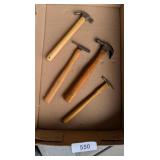 (4) Small Hammers - (1) Kelly