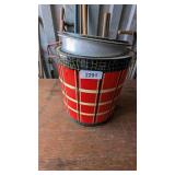 Vintage Ice Bucket [lid is bent]